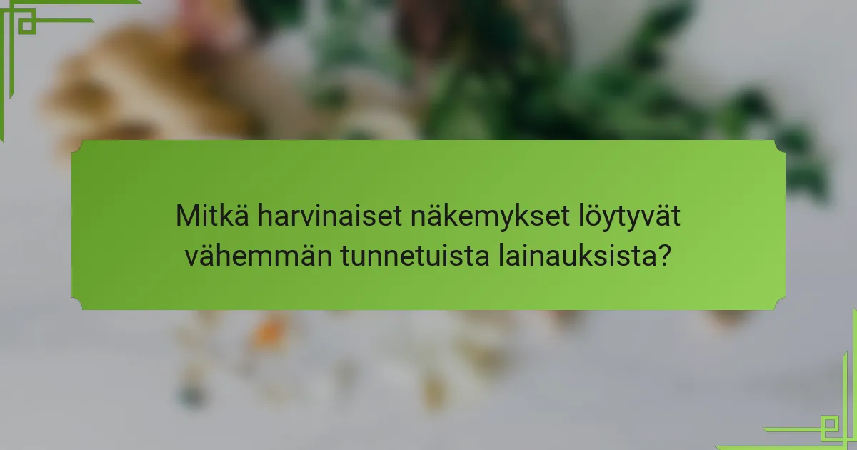 Mitkä harvinaiset näkemykset löytyvät vähemmän tunnetuista lainauksista?